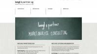 Langl & Partner Website Screen 1